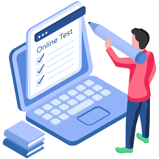 Take the official practice test online