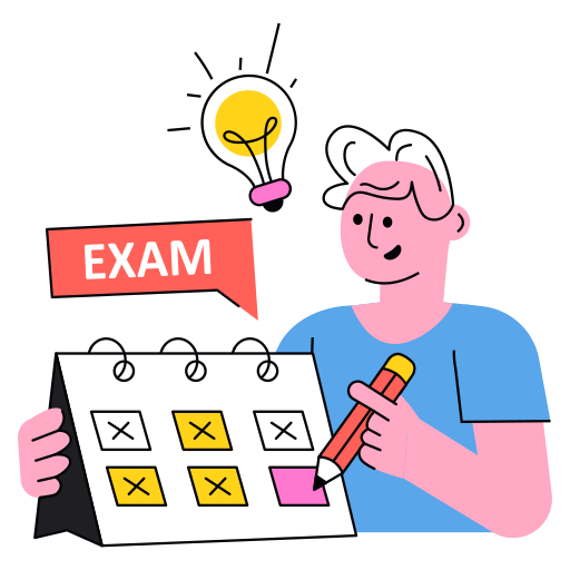 Schedule and sit for your exams